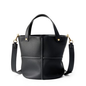leather crossbody tote bag