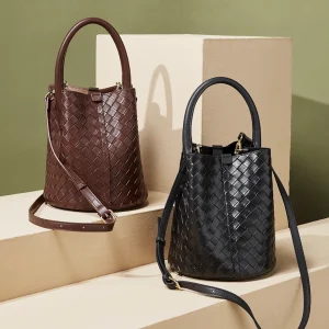 leather bucket bags for women wowen