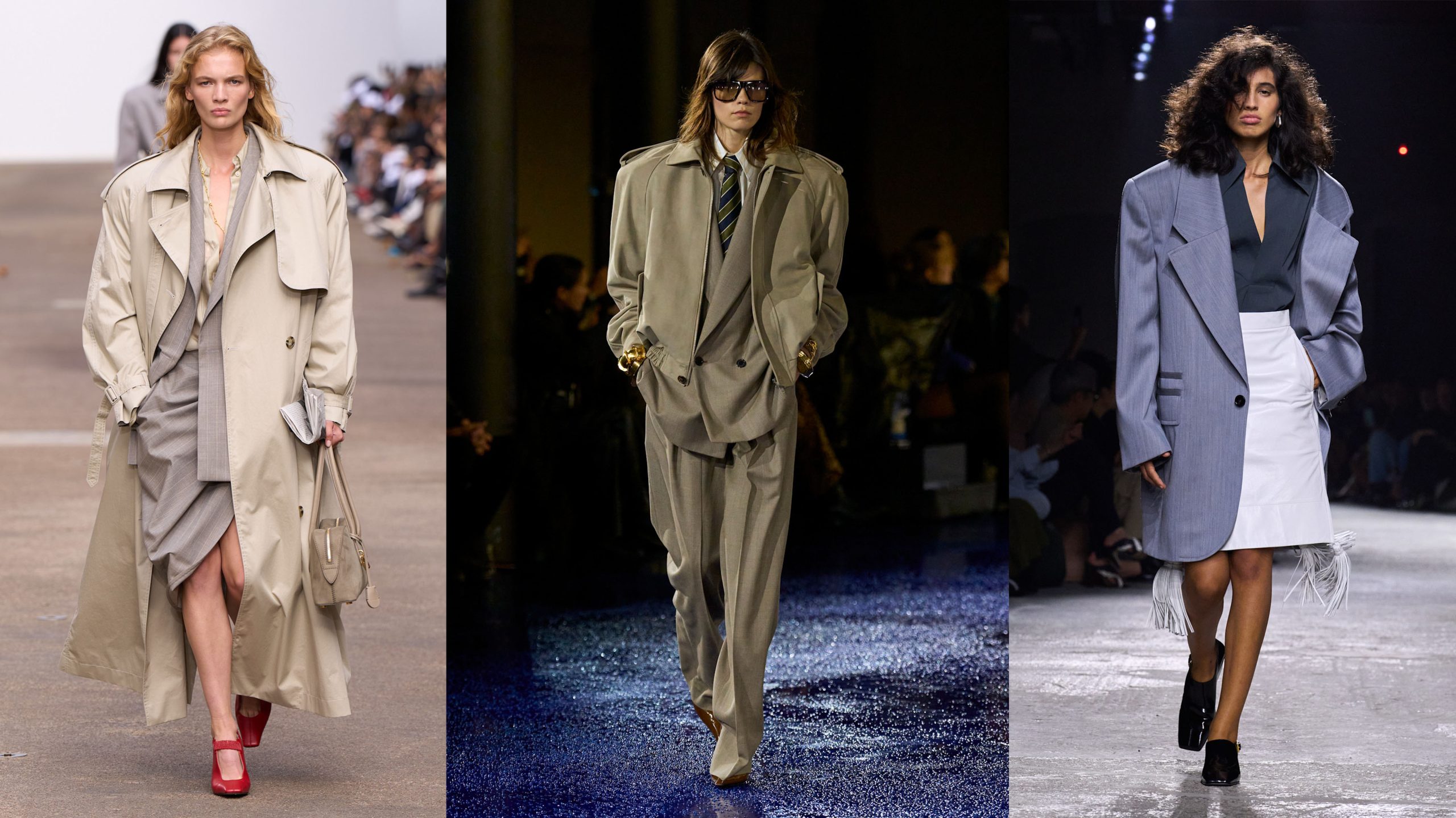 2025 Fashion Trend-Power Dressing Reimagined 2025 runway