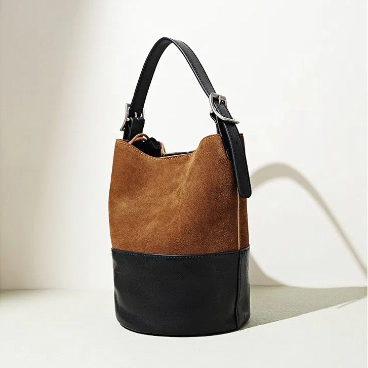 00007L-11040-Adjustable Shoulder Bag Urial- Leather Handbag with Multi-Way Wear